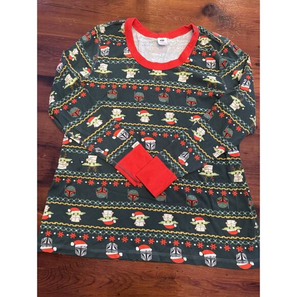 Hanna Andersson x Star Wars The Mandalorian Women's Pajama Set Size XXL - Picture 8 of 12